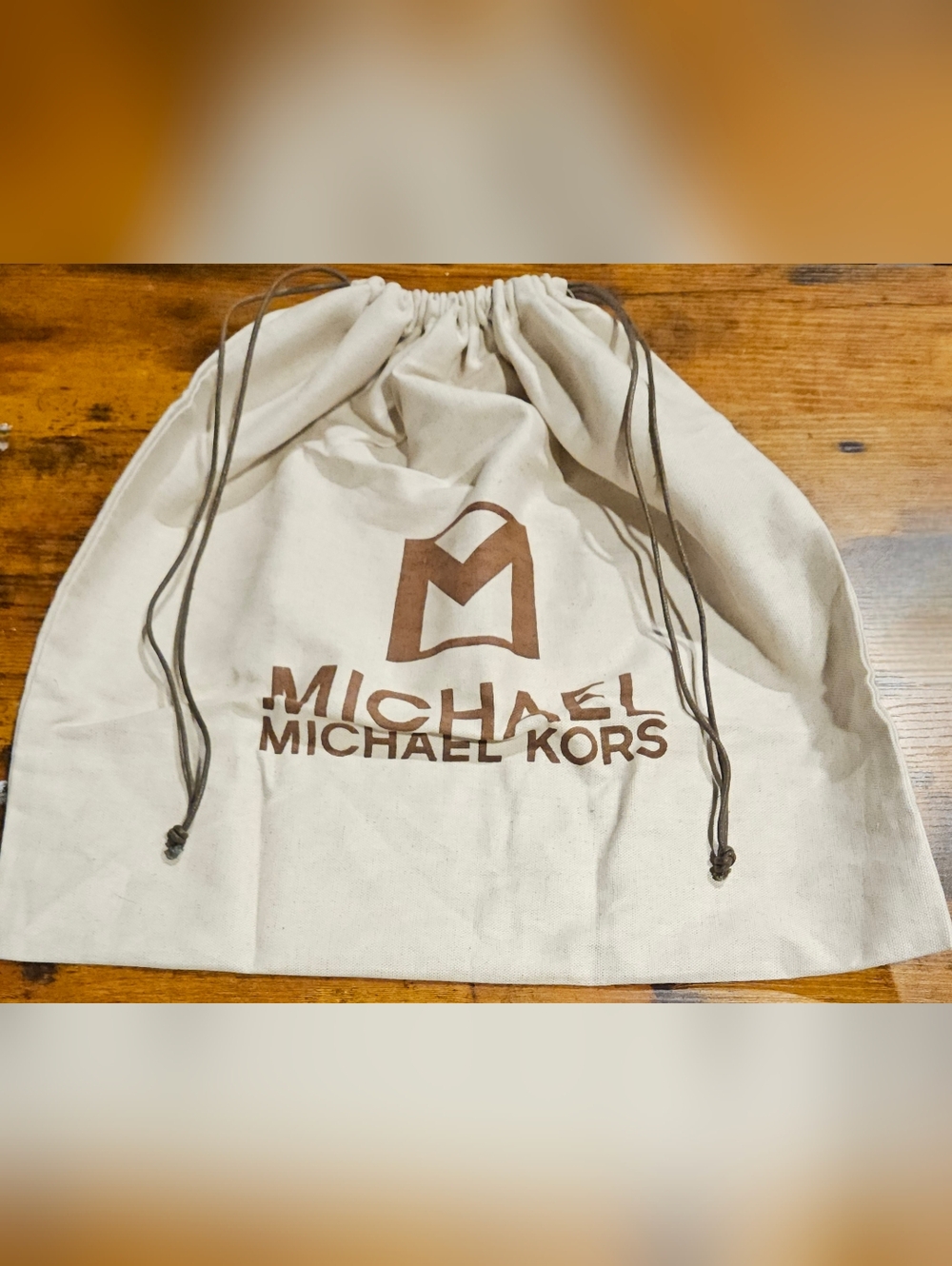 Michael Kors MK XL Dust Bag 18.5" Large Handbag Tote Drawstring Storage Duster